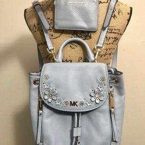 Michael Kors Evie Backpack & Wallet